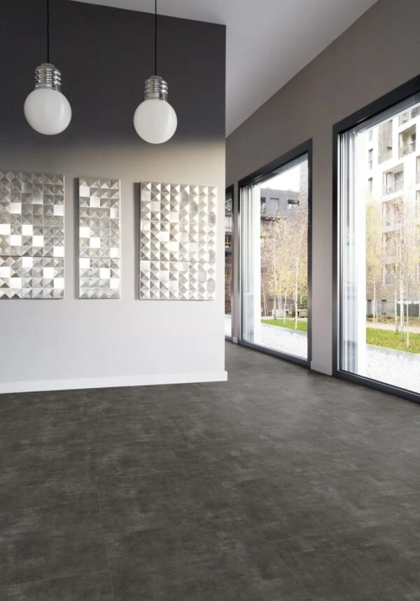 Toscane Antraciet PVC vloer als eyecatcher
