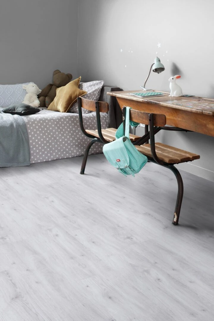 Click PVC Verona white rechte stroken