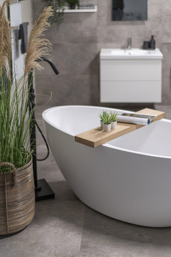 Sandona licht grijs plak PVC tegels | Inclusief leggen - Afbeelding 5