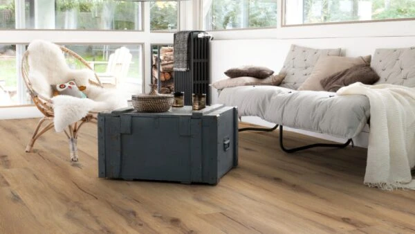 Click PVC Rigid Puno Brown vloer