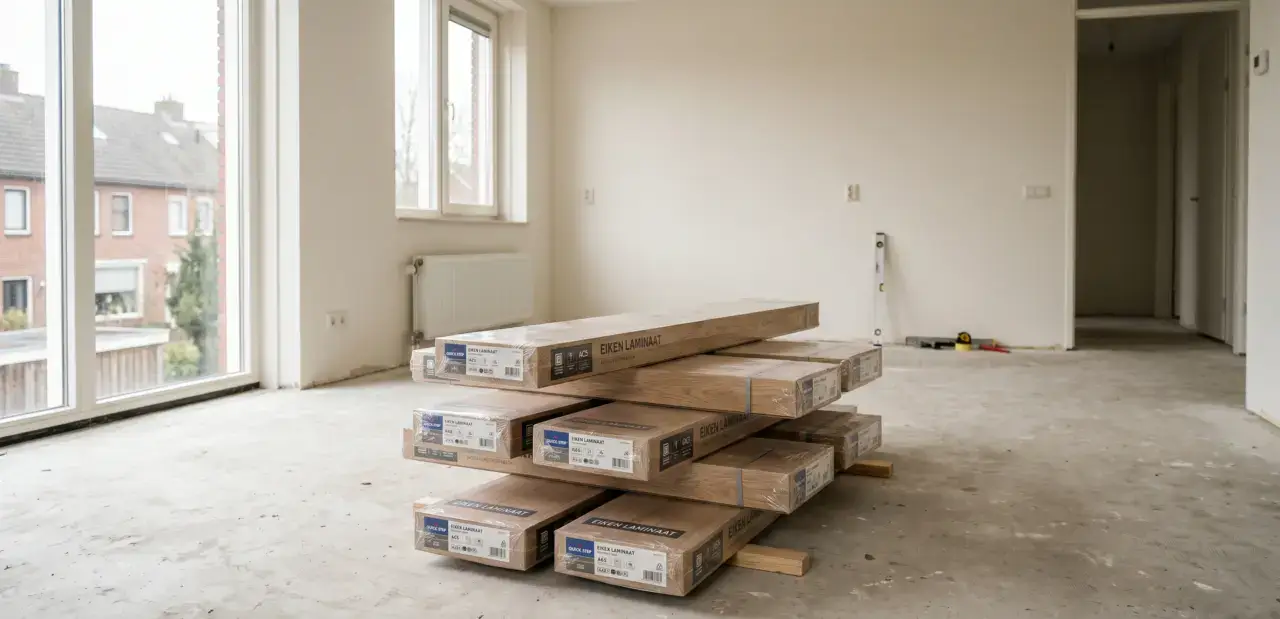 Vloer Laten Acclimatiseren Voor Het Leggen (1)